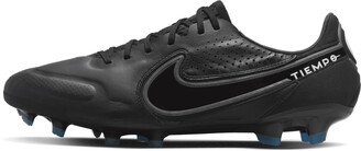 Unisex Tiempo Legend 9 Elite FG Firm-Ground Soccer Cleats in Black