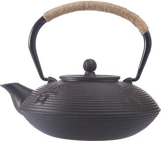 Oriarm Stovetop Cast Iron Kettle, Japanese Teapot With Infuser Nanbu Tetsubin Black No Enamel