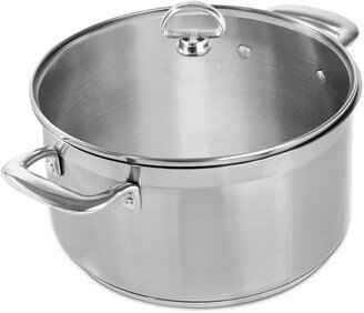 Induction 21 Steel 6-Qt. Casserole with Glass Lid