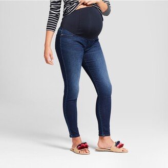 Over the Belly Skinny Maternity Jeans - Isabel Maternity by Ingrid & Isabel™ Dark Wash