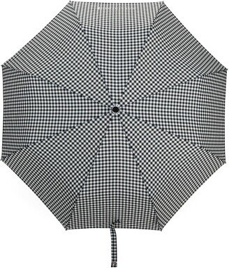 Ayr gingham-check umbrella