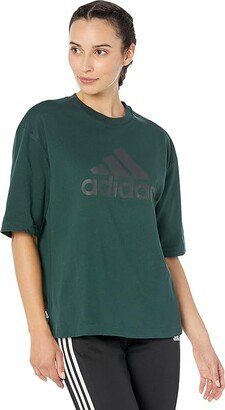 Future Icon Badge Of Sport T-Shirt (Shadow Green) Women's Clothing