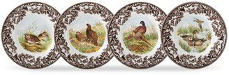 Woodland Birds Canape Plates, Set of 4