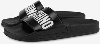 Pvc Pool Sliders With Logo