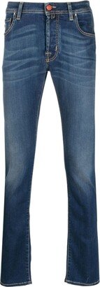 Logo-Patch Skinny Jeans-AP