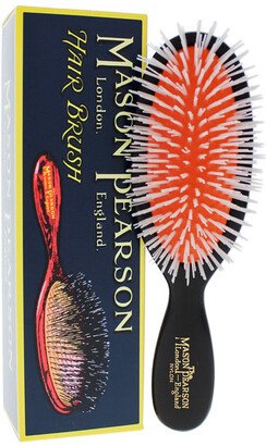 Pocket Nylon Brush - N4 Dark Ruby by for Unisex - 1 Pc Hair Brush and Cleaning Brush