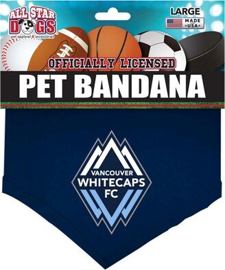 All Star Dogs Blue Vancouver Whitecaps Fc Pet Bandana