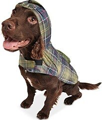 Tartan Packable Dog Coat