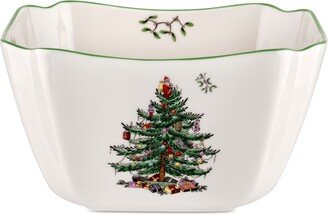 Christmas Tree Small Square Bowl