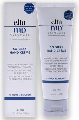 So Silky Hand Creme by EltaMD for Unisex - 3 oz Cream