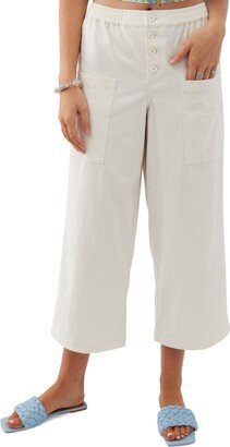 Juniors' Jinnie High-Rise Button-Front Pants