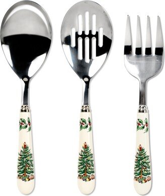 Christmas Tree 3 Piece Serving Set