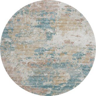 Accord Outdoor Washable AAC34 8' x 8' Round Area Rug