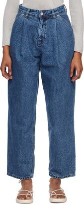 Youth Blue Structured Jeans