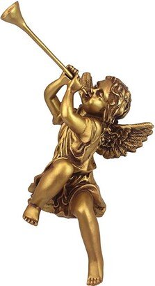 Trumpeting Angels of St. Peters Square: Girl Angel