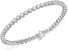 Certified Diamond Tennis Bracelet in 14K White Gold, 4.0 ct. t.w. - 100% Exclusive