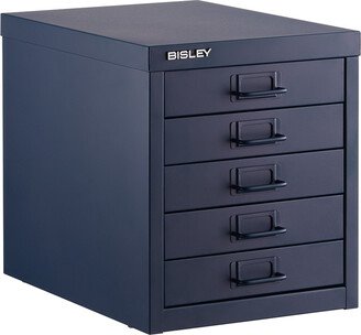 Bisley 5-Drawer Cabinet Navy