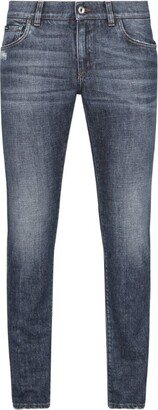 Faded Slim Jeans-AA