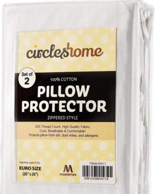 Circleshome Zippered Pillow Protectors