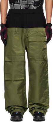 Khaki Snow Cargo Pants