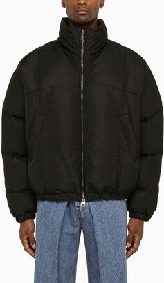 quilted oversize bomber jacket