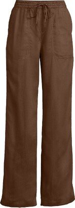 Women's Tencel High Rise Wide Leg Pants - 12 - Allspice