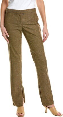 Rebecca Plaid Wool-Blend Pant