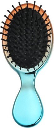 Unique Bargains Travel Pocket Mini Hair Paddle Brush Green