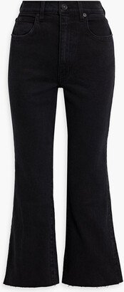 Frankie high-rise kick-flare jeans