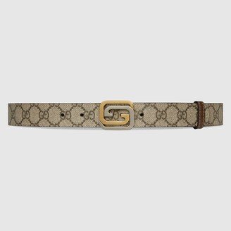 Reversible belt with squared Interlocking G-AC