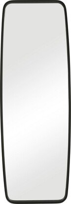 60 Inch Full Length Metal Frame Contemporary Mirror, Black