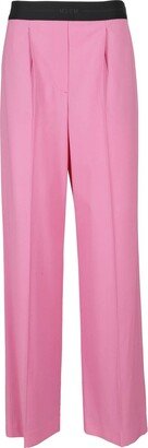 High Waist Straight-Leg Pants-AB