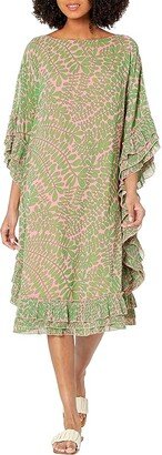 Lucienne Dress (Vert/Pink Dawn) Women's Clothing