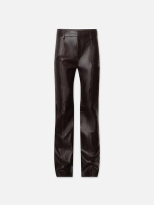 Seamed Leather Pants