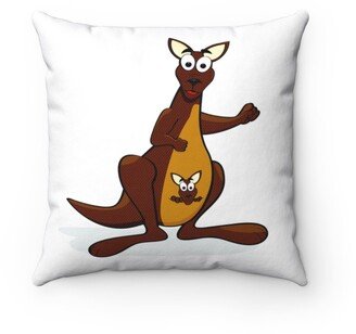 Kangaroo Pillow - Throw Custom Cover Gift Idea Room Decor