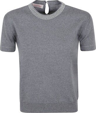 Crewneck Short-Sleeved T-Shirt-AC