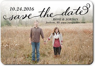 Save The Date Cards: Perfect Bond Save The Date, Black, Matte