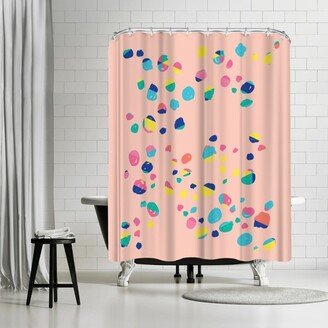 71 x 74 Shower Curtain, Confetti by Ashlee Rae Designs