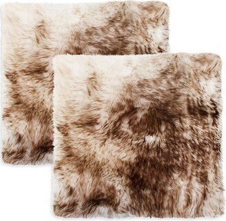 Natural 2-Pack Shearling Seatpads