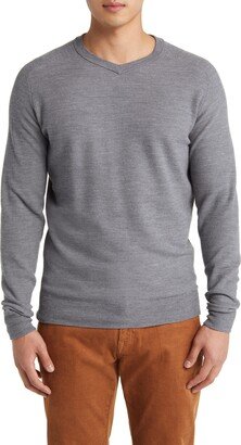 Dover High V-Neck Wool Sweater