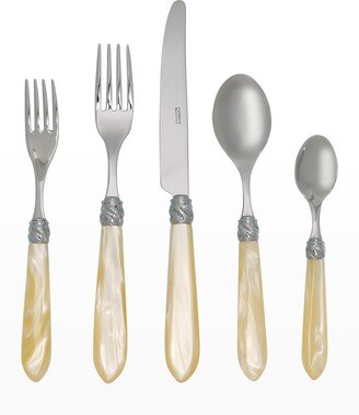 Capdeco Diana 5-Piece Place Setting, Pearl