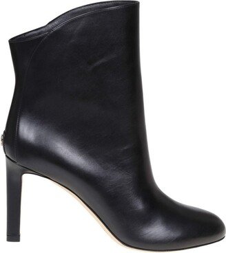 Logo-Embossed Ankle-Boots