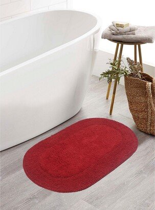 Double Ruffle Bath Rug 21