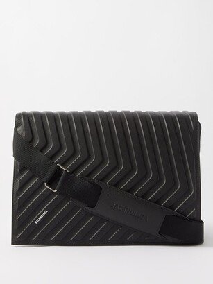 Car Embossed-leather Cross-body Bag