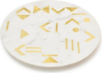 Gauri Kohli Olympia Marble Cheese Board - 12