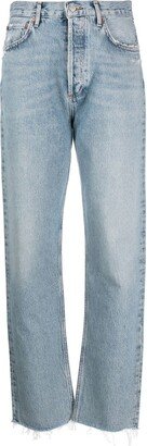 High-Rise Boyfriend Jeans-AI