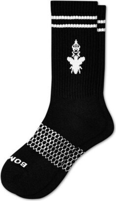 Men's Originals Calf Socks - Black - Large - Cotton