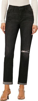 Natalie Mid Rise Slim Boyfriend Jeans