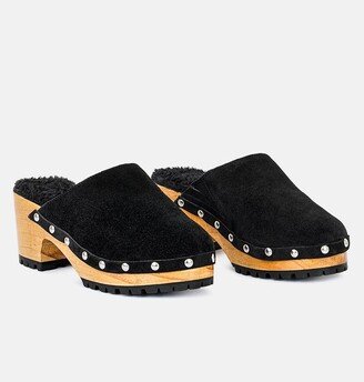 Rag & Co Tulley Suede Clog Mules