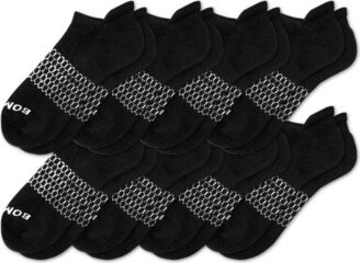 Men's Ankle Sock 8-Pack - Black - Large - Cotton